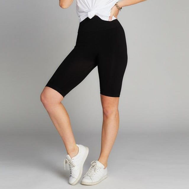 Bamboo High Waisted Long Short