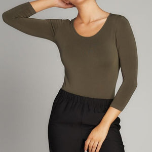 Bamboo 3/4 Sleeve Body Suit