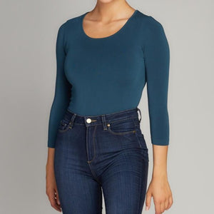 Bamboo 3/4 Sleeve Body Suit