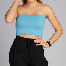Load image into Gallery viewer, Bamboo Crop Tube Top