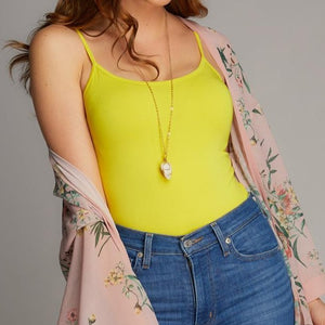Bamboo Adjustable Long Cami