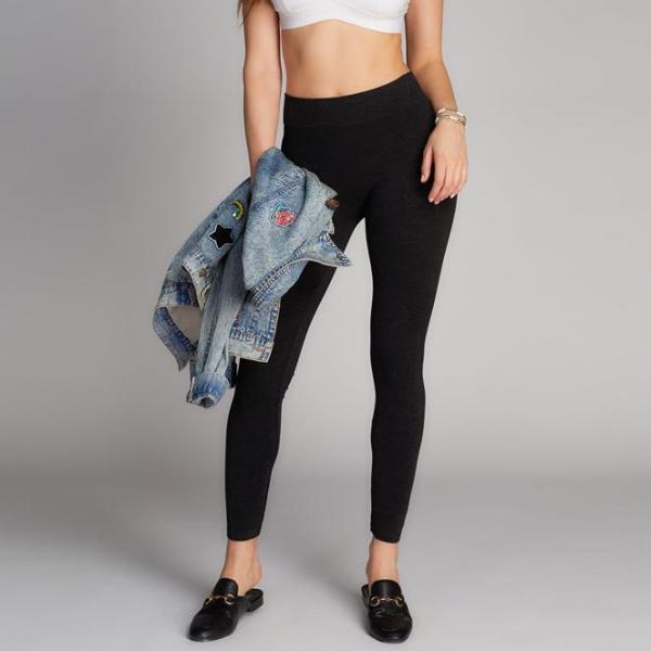 Bamboo Heathered Full Length Legging