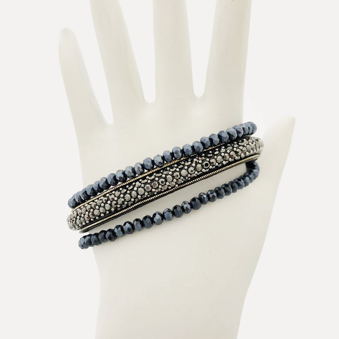 Beaded & Crystal Bracelet