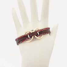 Load image into Gallery viewer, Linked Crystal Bracelet