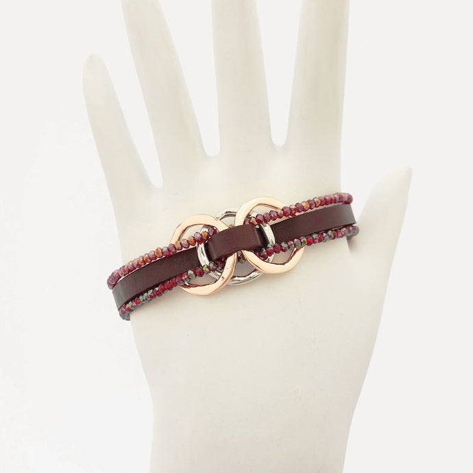 Linked Crystal Bracelet