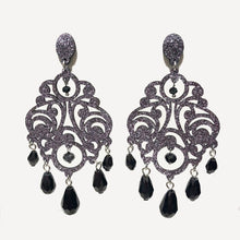 Load image into Gallery viewer, Shimmer Drop Tassel Earring